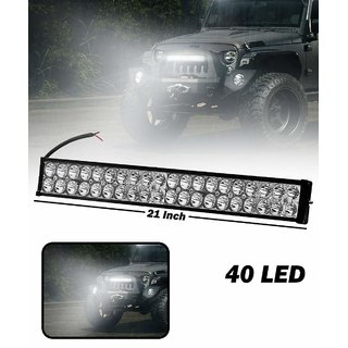 Gola International Super Bright Bar Light Focus + Flood Night Highway Driving Bar Light for Car (40 LED 21 Inch)