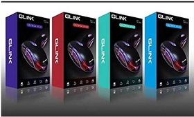 GLINK GLM-69 Multi USB 2.0 Wired Regular Mouse (Colour Black Type Wired)