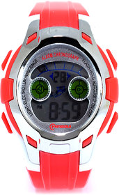 Multi-Function Latest Model Digital Grey Dial Boys and Girls Watch(Red)