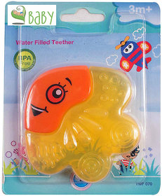 VBaby BPA Free Tooth Gel Silicone Fish Shape Rattle Baby Toy Soothers Food Nibbler food Feeder Dental Care Teether