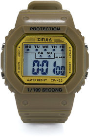 Baby-Boys  Girls Brown Digital Classic Watch