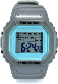 Baby-Boys / Girls Grey Digital Classic Watch