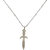 MissMister Stainless Steel Long Dagger Chain Pendant Fashion Chain Pendant Necklace Jewellery