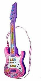 AT Musical Guitar with Light and Sound for Kids (Random Colors)