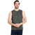 Glito Dark Grey Men's Muscle sleeveless Tee for Men