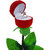 MissMister Imitation Red Rose Jewellery Gift Item, with Solitaire CZ Gold Plated Free Size Finger Ring Women