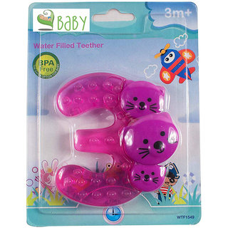 VBaby BPA Free Tooth Gel Silicone 3 Shape Rattle Baby Toy Soothers Food Nibbler food Feeder Dental Care Teether