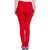 Cliths Women's Cotton Love Birds Printed Stylish Track Pants - Red & Black