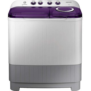 Samsung 7.0 Kg Inverter 5 star Semi-Automatic Washing Machine (WT70M3200HL/TL, Light Grey, Air turbo drying)