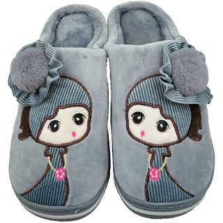 Buy Pampys Angel Cinderella Winter Fur Slipper Flip Flops For Women Online Get 26 Off Hollert ladies lambskin slippers cinderella pink fur shoes merino sheepskin. shopclues