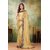 Sutram Lycra Beige Lace Bordered Saree with Blouse PieceST1048