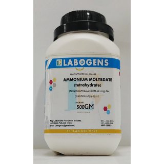                       AMMONIUM MOLYBDATE TETRAHYDRATE 98 Extra Pure - 500 GM                                              