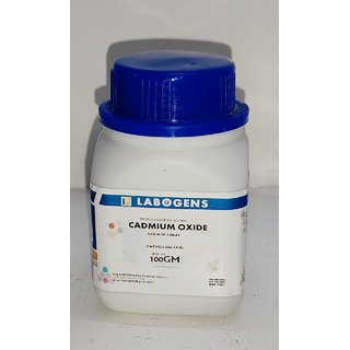                      CADMIUM OXIDE 99.50 Extra Pure - 100 GM                                              