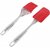 Darkpyro Silicone Non-Stick Spatula and Brush with Plastic Handle Silicon Flat Pastry Brush(Pack of 2)