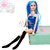 Aseenaa Beautiful Doll Toy Set with Movable Joints and Other Ornaments for Girls  Height  30 cm  Colour  Blue
