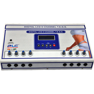 PHYSIO LIFE CARE Digital Lcd 8 Channel Tens Machine for Physiotherapy for...