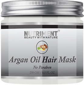Nutriment Agran Oil Hair Mask 250gm, for damaged and Dry Hair, Repairs and Nourishes Hair, Suitable All Hair Types.