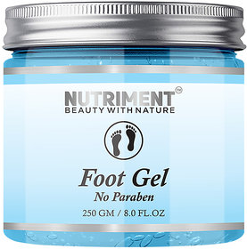 Nutriment Foot Gel 250gm,Hepls in Soothing and Nourishing Dry Cracked Feet,Soften and Nourihes the heel