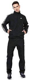 DIA A DIA Mens Sports Polyster Track Suit ( Black )