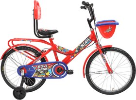 BSA DOODLE 16 RED BICYCLEHEIGHTUPTO110-120CM