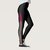 Women's / Girls Side Black Maroon Brown Block Stripe Yoga Workout Gym Leggings Fitness Sports Tight's