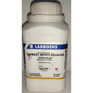 CARBOXYMETHYL CELLULOSE SODIUM SALT HIGH VISCOSITY Extra Pure - 500 GM CARBOXYMETHYL CELLULOSE SODIUM SALT HIGH VISCOSITY Extra Pure - 500 GM