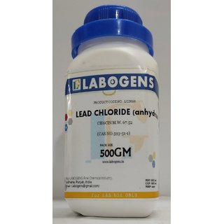                       LEAD (II) CHLORIDE ANHYDROUS 98 For Synthesis - 500 GM                                              