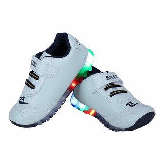 AFFIX ENTERPRISES LED Casual and Sports Shoe for Baby Boy and Baby Girls in Color Navy Blue 2 3 4 Years