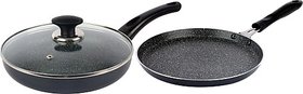 Ethical Royale Series Induction Fry Pan  Dosa Tawa Combo