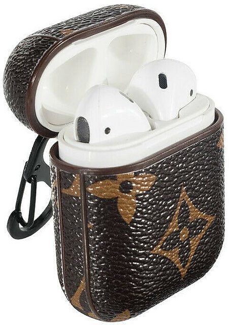 LV Inspired Faux Wood AirPod Case – FhoneKrave