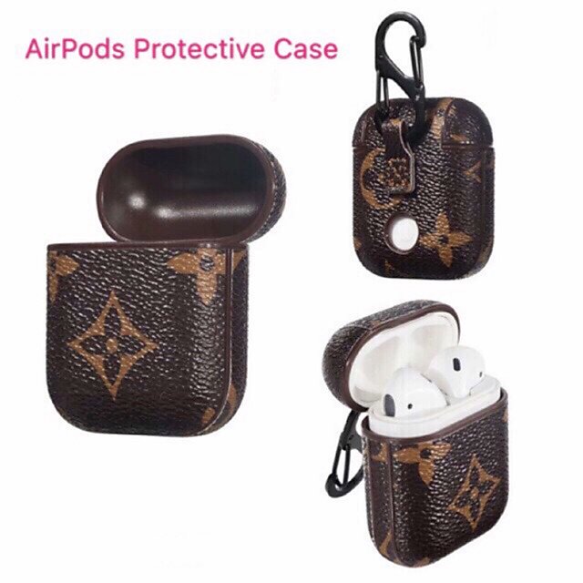 Buy TSV LV Desgin Leather Headphone Pouch For Airpods Case (Only Case Not  Airpod) Online @ ₹899 from ShopClues