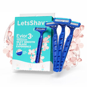 LetsShave Evior 3 Plus disposable razor