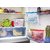 H'ENT Reusable Silicone BPA-free Food Bags (4PC  1000ml capacity) Zip Sealed Storage Container