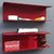 iron wall shelf for kitchen (ch2525) Red