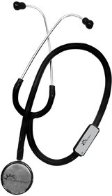 Dr Morepen ST-01 Deluxe Stethoscope (Black)
