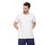 Seta Men's White Round Neck Graphic Print T-shirts