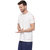 Seta Men's White Round Neck Graphic Print T-shirts
