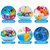 Abhi Toys Fishing game set, blue- Multi color