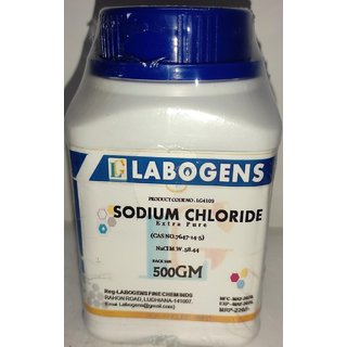                       SODIUM CHLORIDE 99.50 Extra Pure - 500 GM                                              