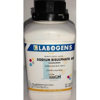                       SODIUM BISULPHATE MONOHYDRATE 99 AR - 500 GM                                              