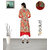 Fabclub Women's Heavy Rayon Beautiful Printed Shrug Style Kurti (Multicolor)