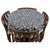 CASA-NEST Printed PVC 4 Seater Round Shape Table Cover (Size- 60 Inches Round)
