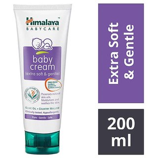 Himalaya Extra Soft Gentle Baby Cream 200 ml (Pack Of 2) Himalaya Extra Soft Gentle Baby Cream 200 ml (Pack Of 2)