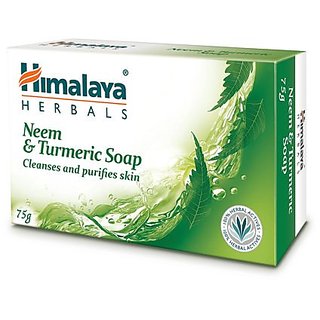                       Himalaya Herbals Protecting Neem and Turmeric Soap. 75gm                                              
