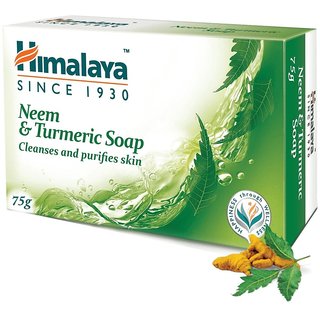                       Himalaya Herbals Neem  Turmeric Soap - 75 g                                              