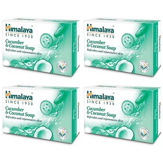 Himalaya Cucumber Coconut Soap 75g - Pack Of 4 Himalaya Cucumber Coconut Soap 75g - Pack Of 4