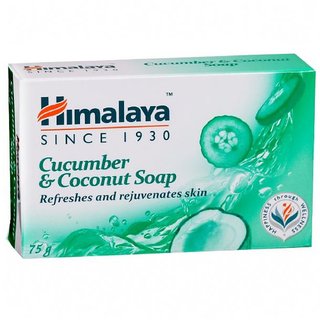 Himalaya Herbals Cucumber And Coconut Soap - 75g Himalaya Herbals Cucumber And Coconut Soap - 75g