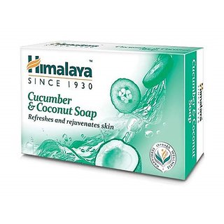Himalaya Herbals Refreshing Cucumber Coconut Soap, 75gm Himalaya Herbals Refreshing Cucumber Coconut Soap, 75gm