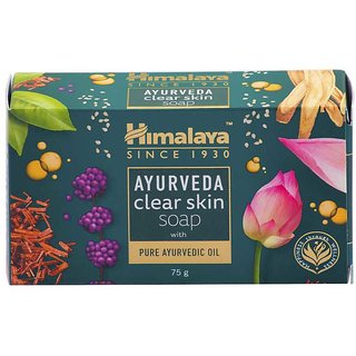                       Himalaya Ayurve Clear Skin Soap India 75 g (Pack of 1)                                              