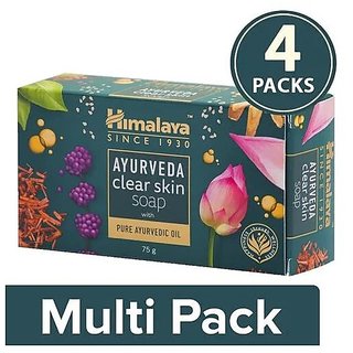                       Himalaya Ayurve Clear Skin Soap 4x75 g                                              